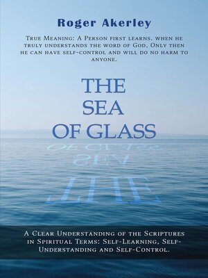 cover image of The Sea of Glass